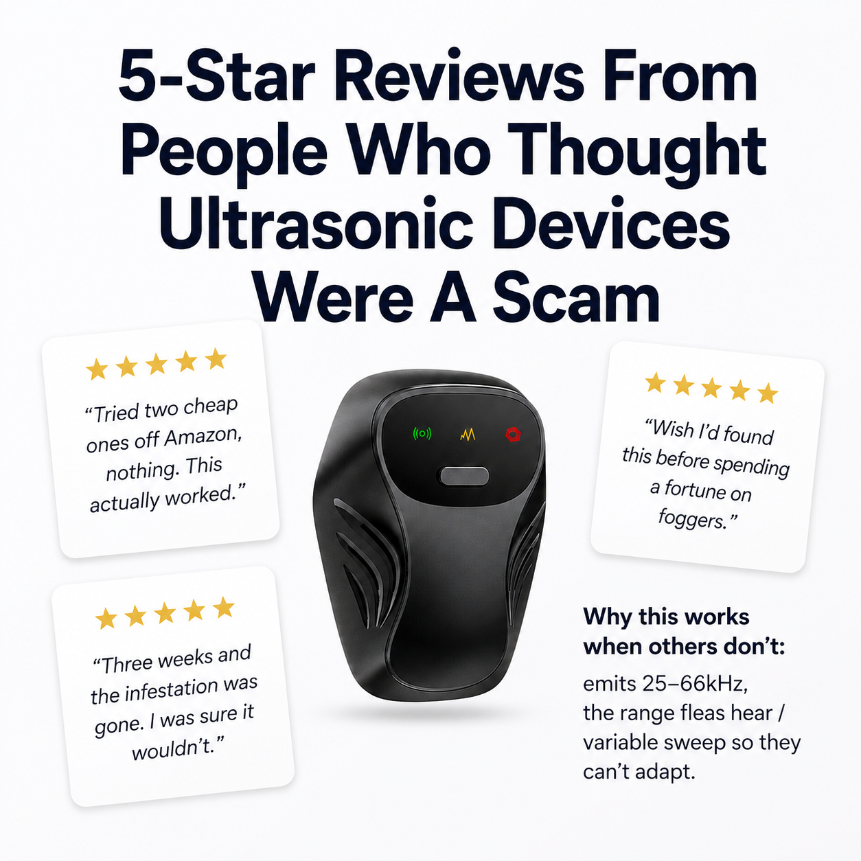 Orivelia - Ultrasonic Pest Repeller
